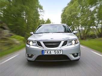 Текущее поколение Saab 9-3. Фото Saab