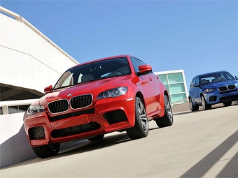 BMW X5 M и X6 M. Фото BMW