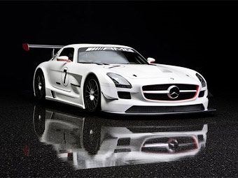 Mercedes-Benz SLS AMG GT3. Фото с сайта autotelegraaf.nl
