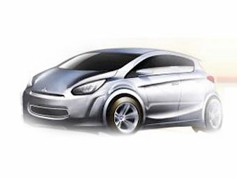 Новая компактная модель Mitsubishi. Иллюстрация с сайта paultan.org