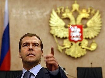 Дмитрий Медведев. Фото (c) <a href="http://lenta.ru/info/afp.htm">AFP</a>