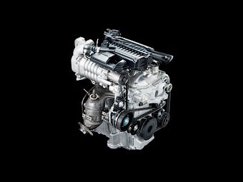Новый 1,2-литровый мотор с механическим нагнетателем. Фото Nissan