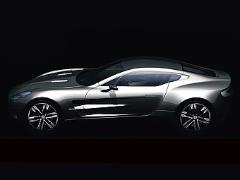 Aston Martin One-77. Иллюстрация Aston Martin