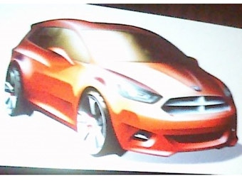 Изображение нового хэтчбека Dodge. Фото с сайта autoblog.it и thecarconnection.com