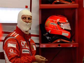 Михаэль Шумахер. Фото с сайта ferrariworld.com