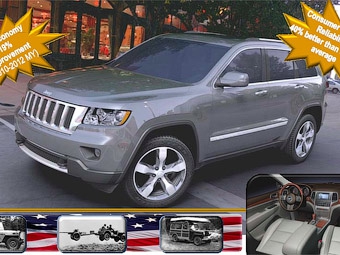 Новый Jeep Grand Cherokee. Иллюстрация Chrysler