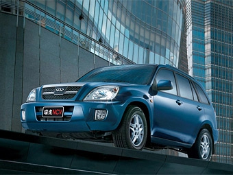 Chery Tiggo. Фото компании Chery