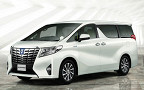 Обновленная Toyota Alphard. Фото Toyota