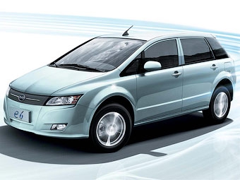 BYD e6. Фото BYD