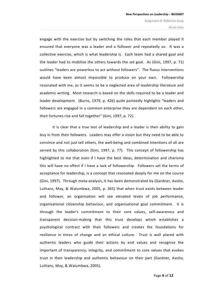 followership essay followership essay