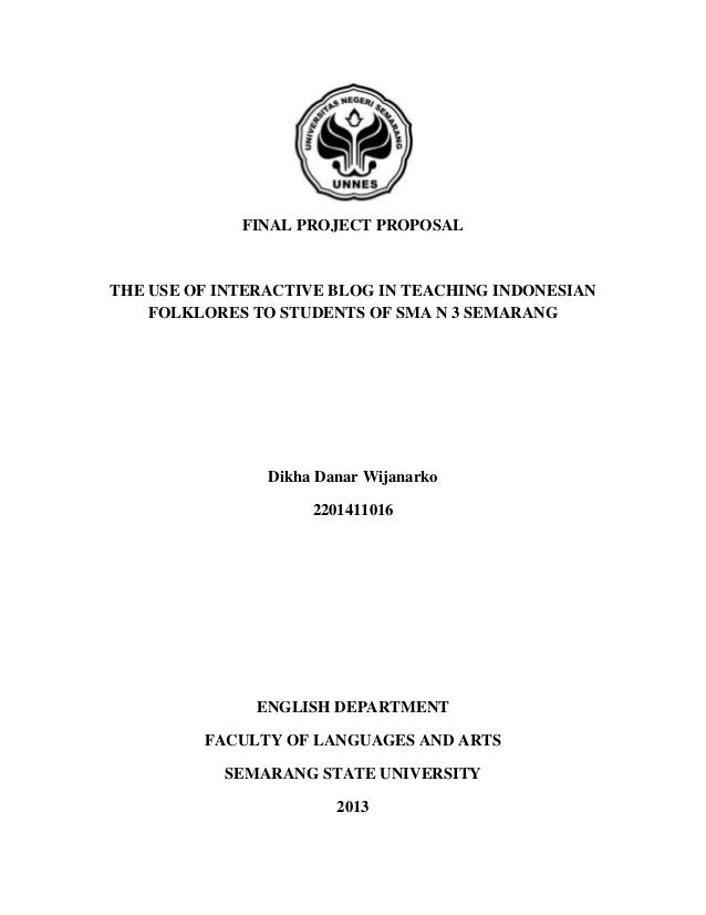 Contoh Proposal Skripsi Sastra Inggris