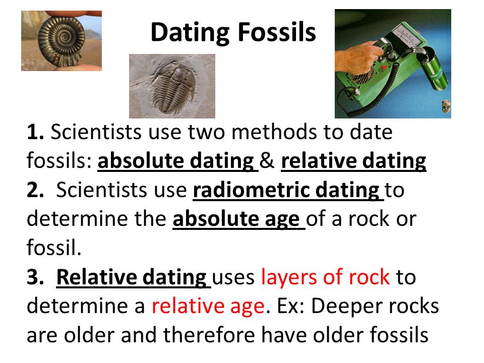 What Are The Types Of Relative Dating