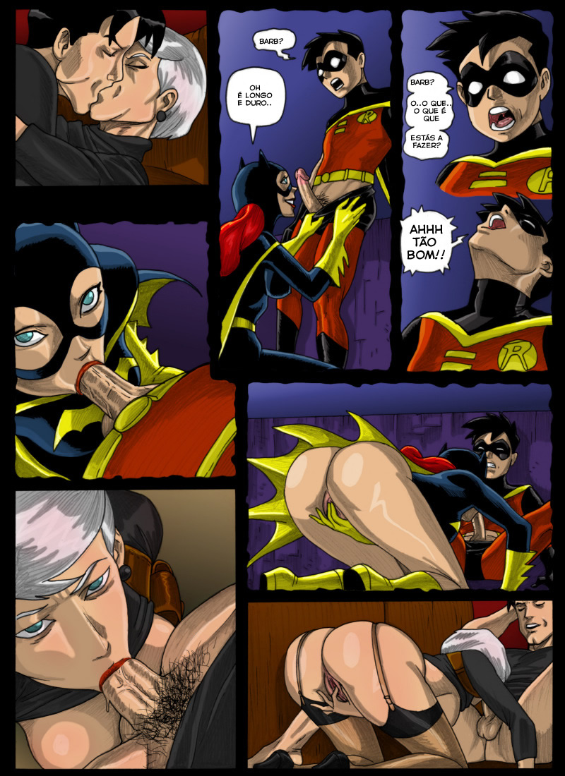 Бетмен порно комиксы