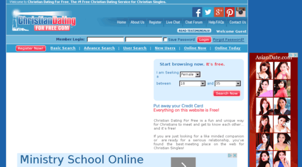 Christiandatingforfree login