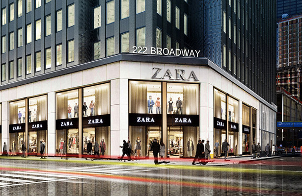 zara 222 broadway hours