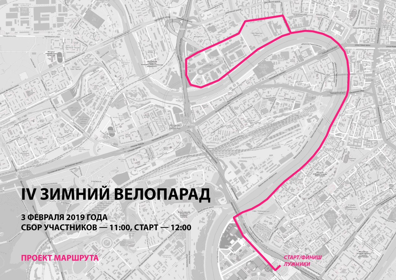 Карта велосипедных дорожек в спб