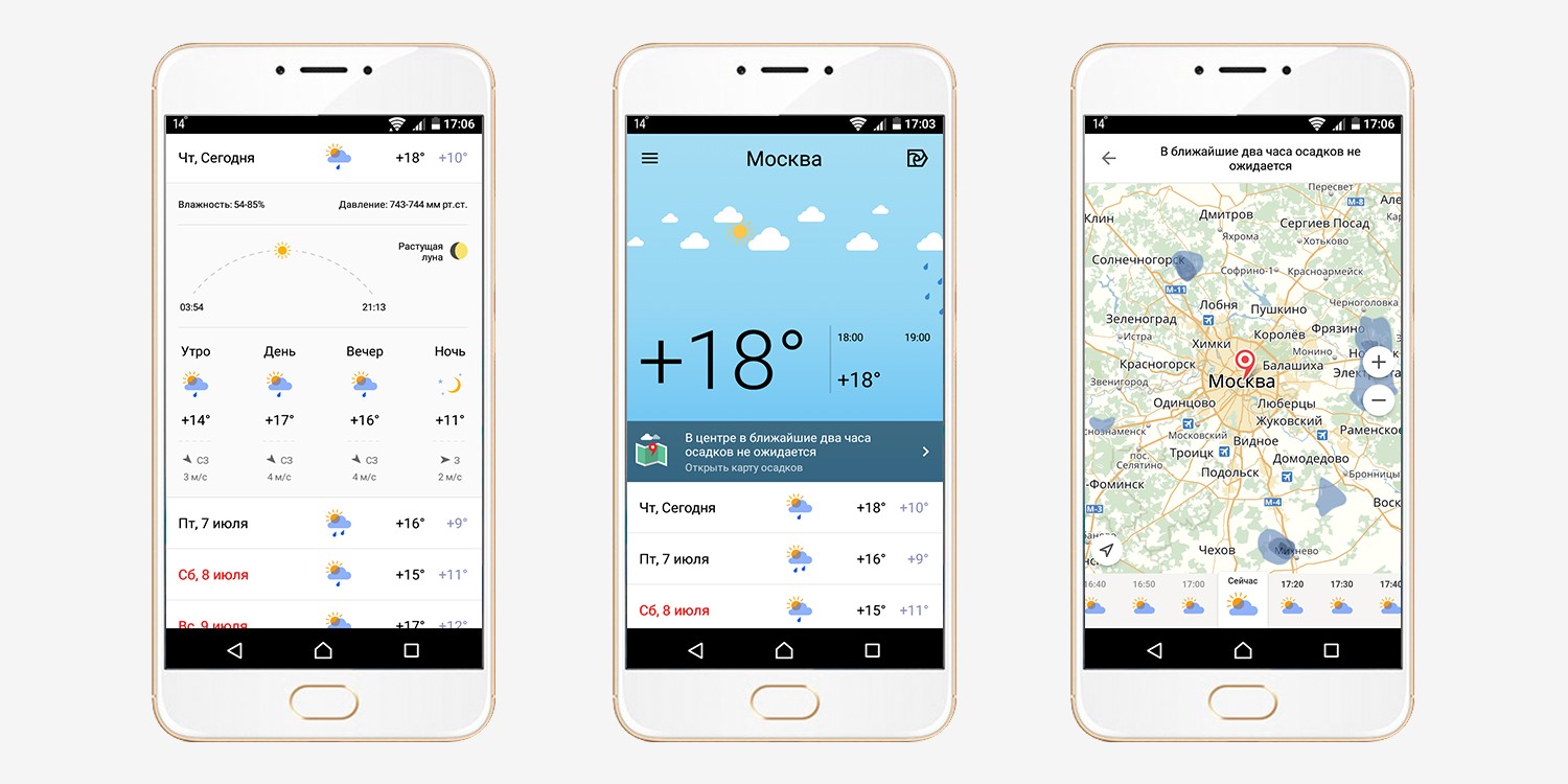 Лучшие погодные приложения для iOS и Android - Афиша Daily