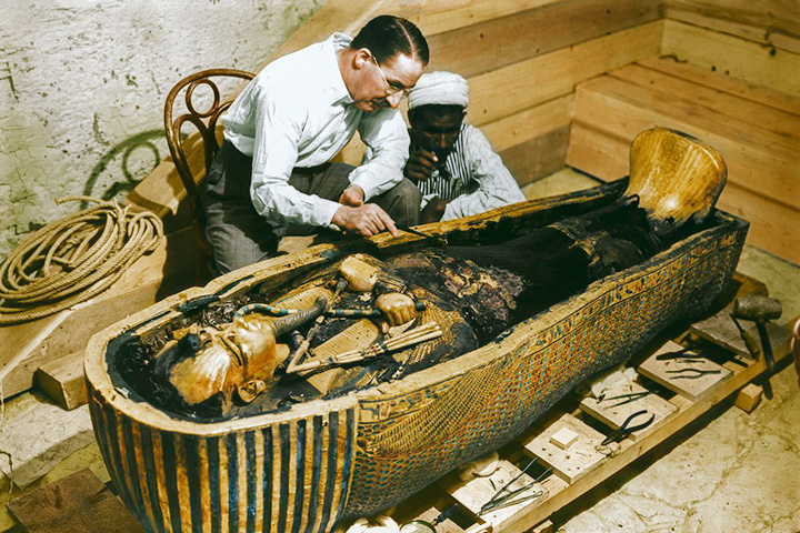 Гробница Тутанхамона изнутри