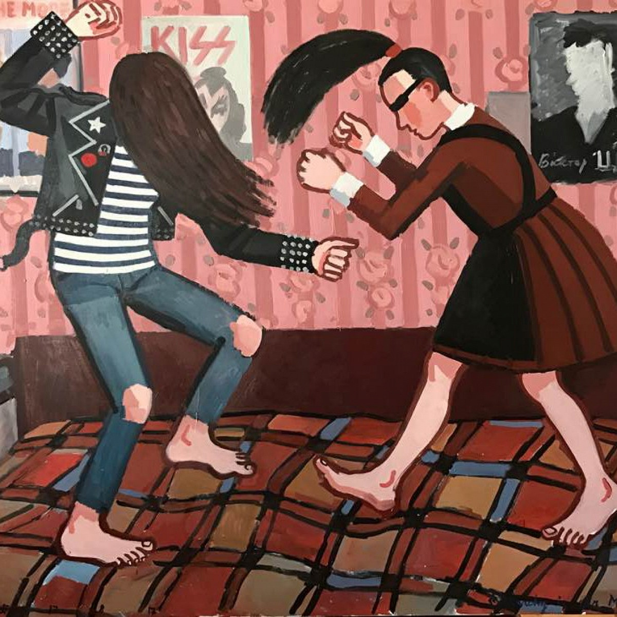 Время», Цой, застолья с холодцом: закат СССР в графике Зои