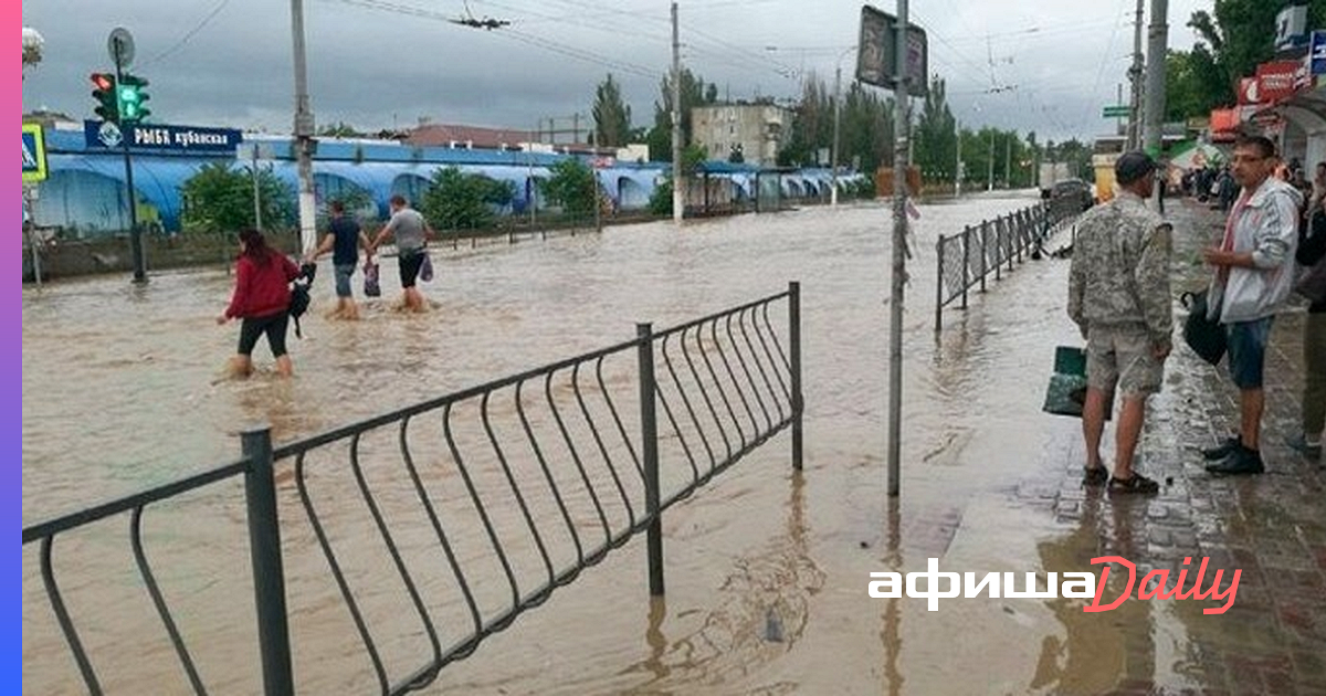 Режим чс в севастополе что значит. Потоп в Керчи 2021.