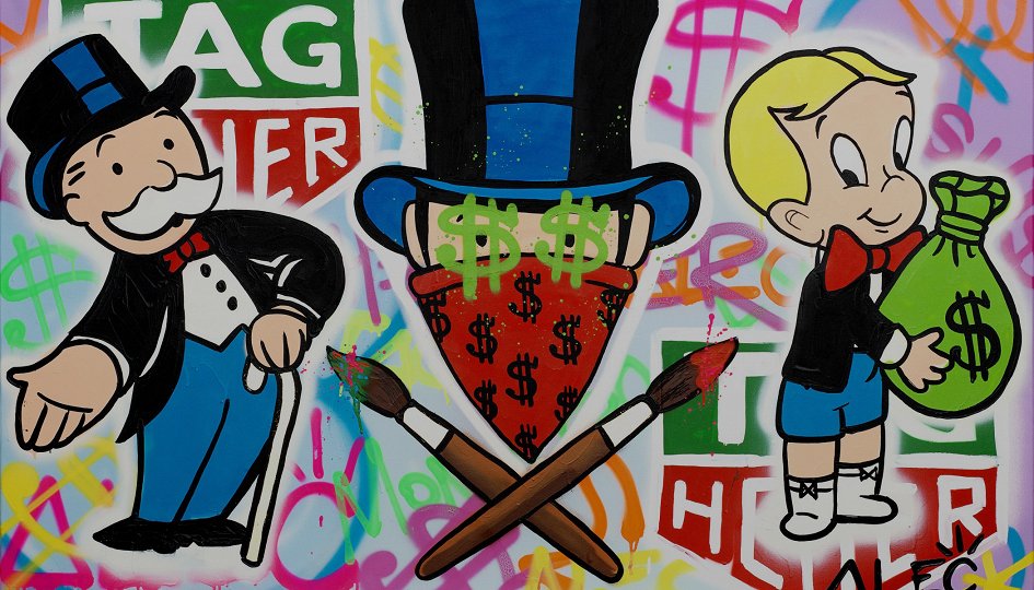 Выставки: Alec Monopoly x TAG Heuer Выставки: Alec Monopoly x TAG Heuer
