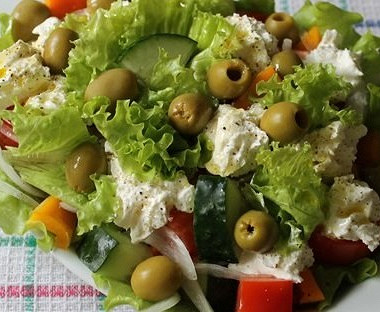 Рецепт Греческий салат на итальянский лад