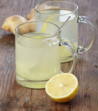 Рецепт Имбирный чай с медом и лимоном