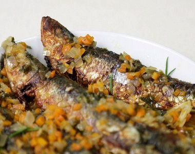 Рецепт Жареные сардины в эскабече по‑испански