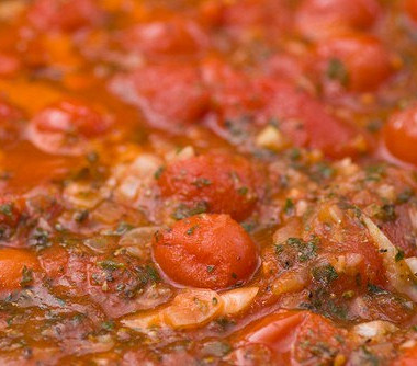 Рецепт Домашний итальянский томатный соус с базиликом