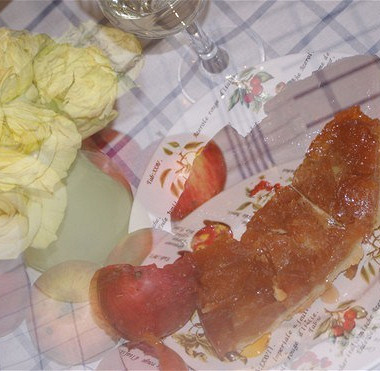Рецепт Пирог татен с яблоками и розмарином