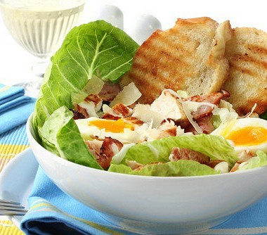 Рецепт Салат из телятины с яйцами и эндивием