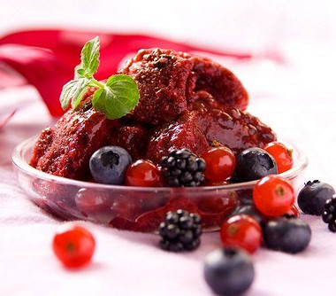 Рецепт Ягодный санди