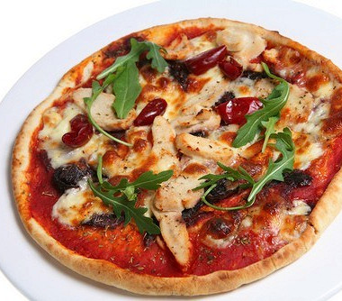 Рецепт Пицца с маринованной уткой