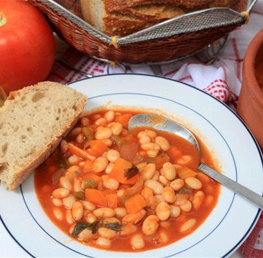 Рецепт Тосканский томатный суп с фасолью