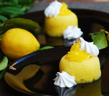 Рецепт Лимонный пудинг на пару