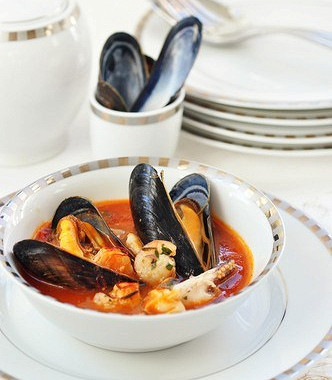 Рецепт Суп из морепродуктов в триестском стиле