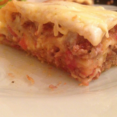 Рецепт Лазанья цельнозерновая