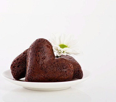 Рецепт Шоколадное печенье в виде сердец