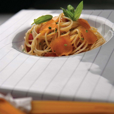 Рецепт Спагетти с помидорами черри и боттаргой
