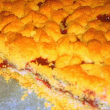 Рецепт Тертый пирог с ягодной начинкой