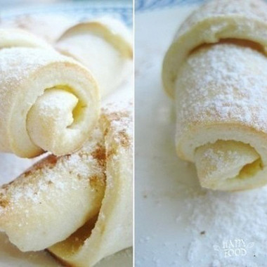 Рецепт Рогалики из творожного теста