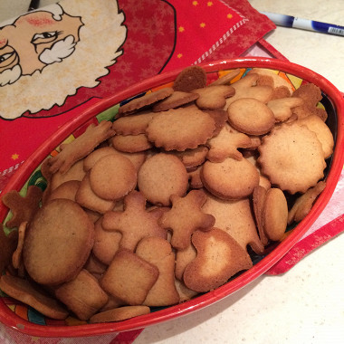 Рецепт Новогоднее имбирное печенье