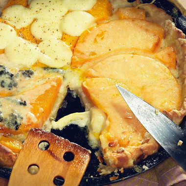 Рецепт Пирог с тыквой и сыром