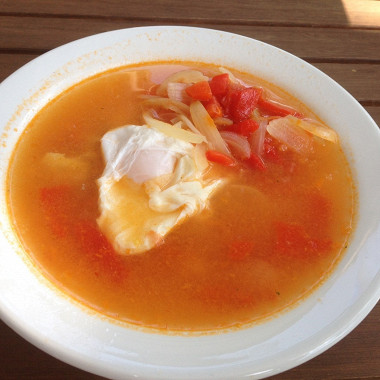 Рецепт Португальский томатно-луковый суп