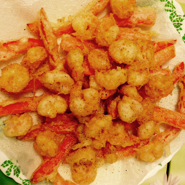 Рецепт Креветки темпура