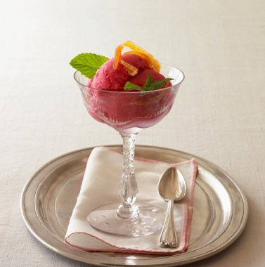 Рецепт Гранита с клубникой и манго