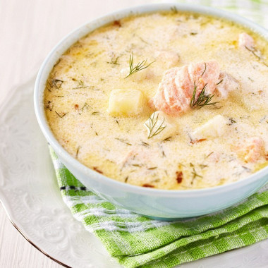 Рецепт Финский рыбный суп (Kalakeitto)