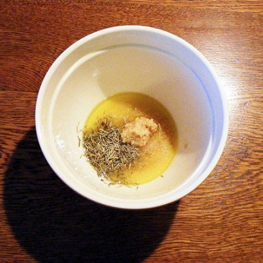 Рецепт Лимонный маринад с розмарином для баранины