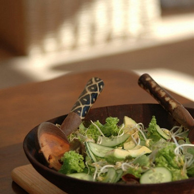 Рецепт Зеленый салат с авокадо