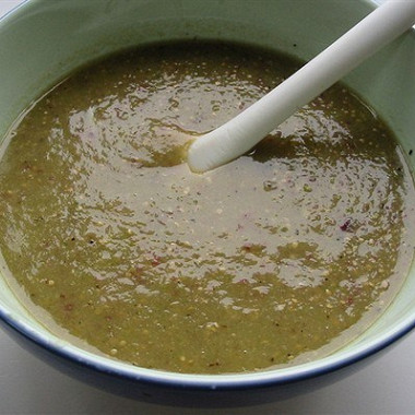 Рецепт Желтый соус барбекю из томатилло